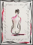 Poesia II  24X30  50�  Encre de chine sur papier