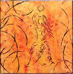 Lignes de Flamenco 1  40X40  80�