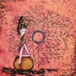Rose Po&eacute;tique  40X40  80�