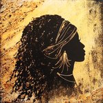 F&eacute;minit&eacute; Africaine  50X50  150�