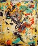Miss Dizzy  50X60  180�