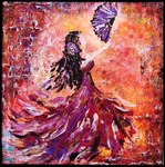 Lignes de Flamenco 2 50X50  150�