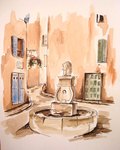 Fontaine Aubagne  40X50  